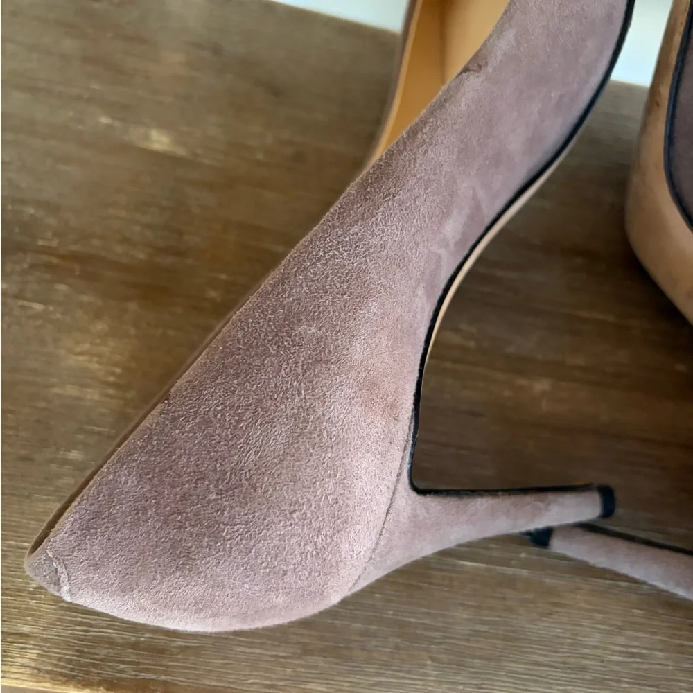 Giuseppe zanotti suede heels PRISTINE 39 classic taupe